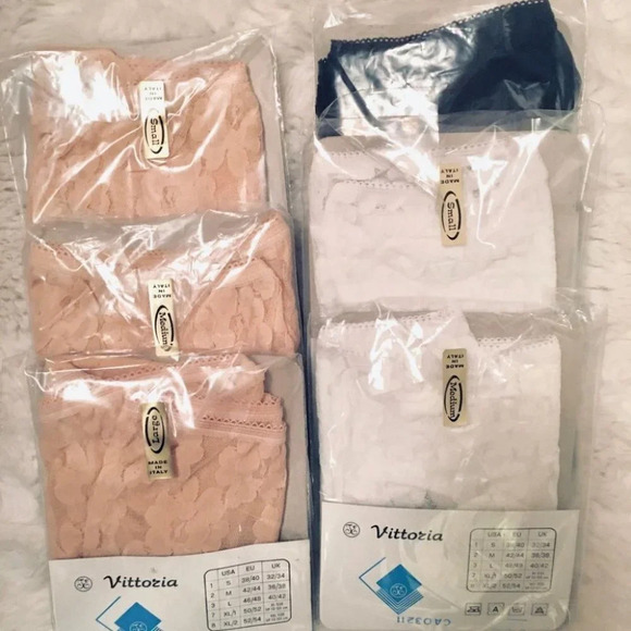 Vintage - NWT Lace Undies - Black - Picture 3 of 4